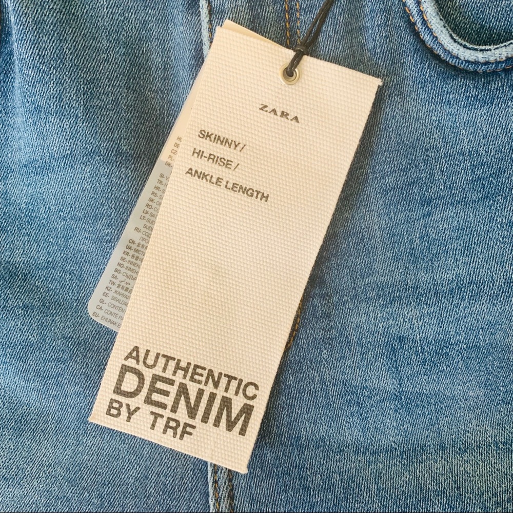 🛑SOLD🛑🆕Zara Authentic Denim By TRF - Picture 3 of 7